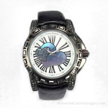 Custom High Quality Imported Movement Wrist Watch, Genuine Leather Waterproof Watch